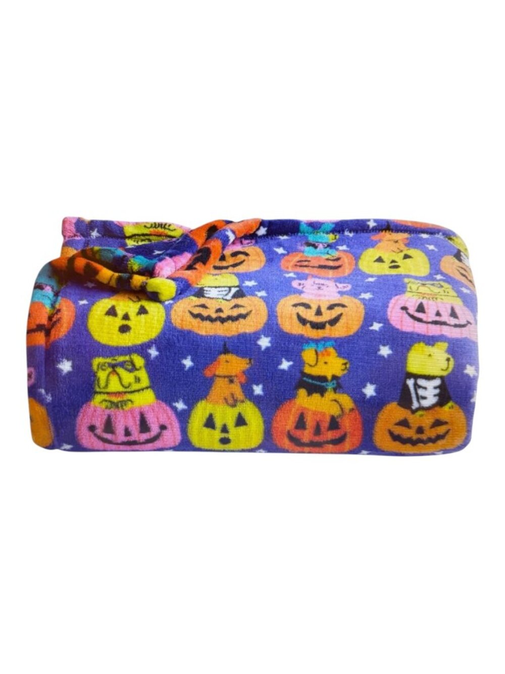 The Big One Halloween Dogs Oversized Supersoft Plush Throw Blanket 60" X 72"